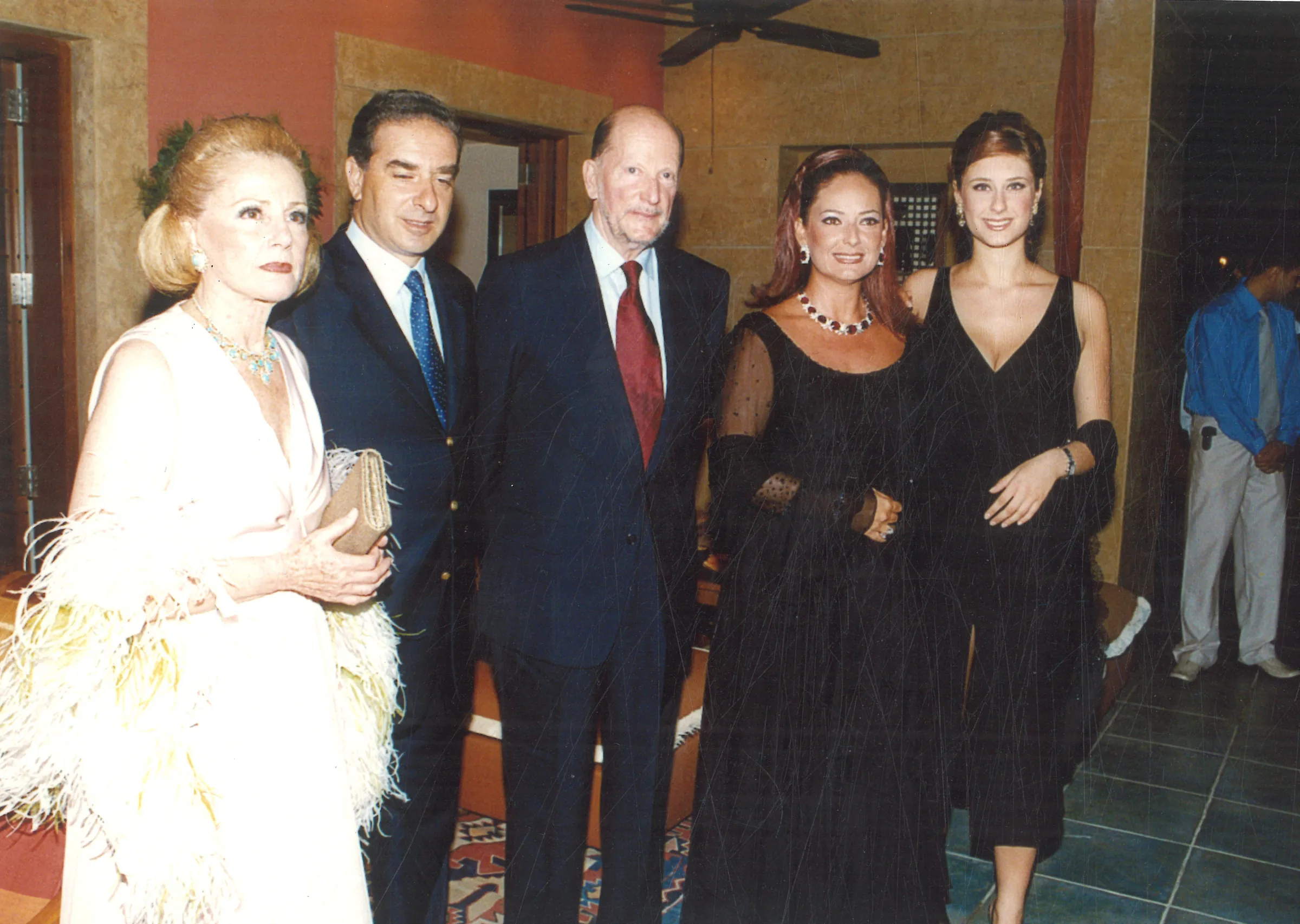 With Politicians