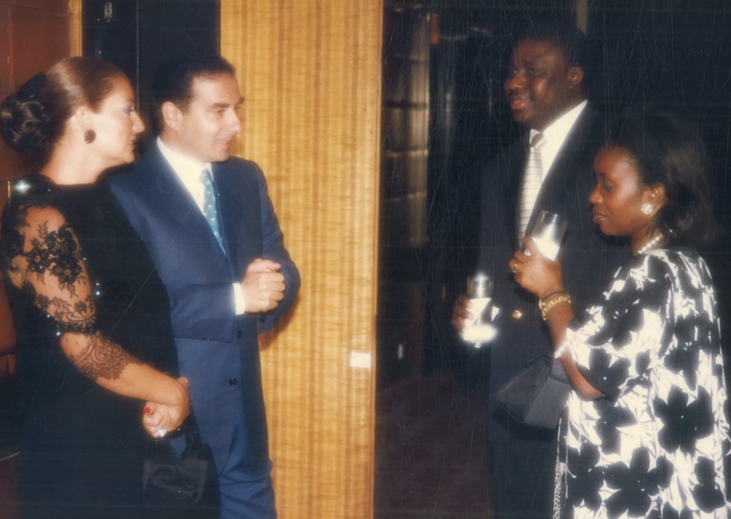 With Politicians